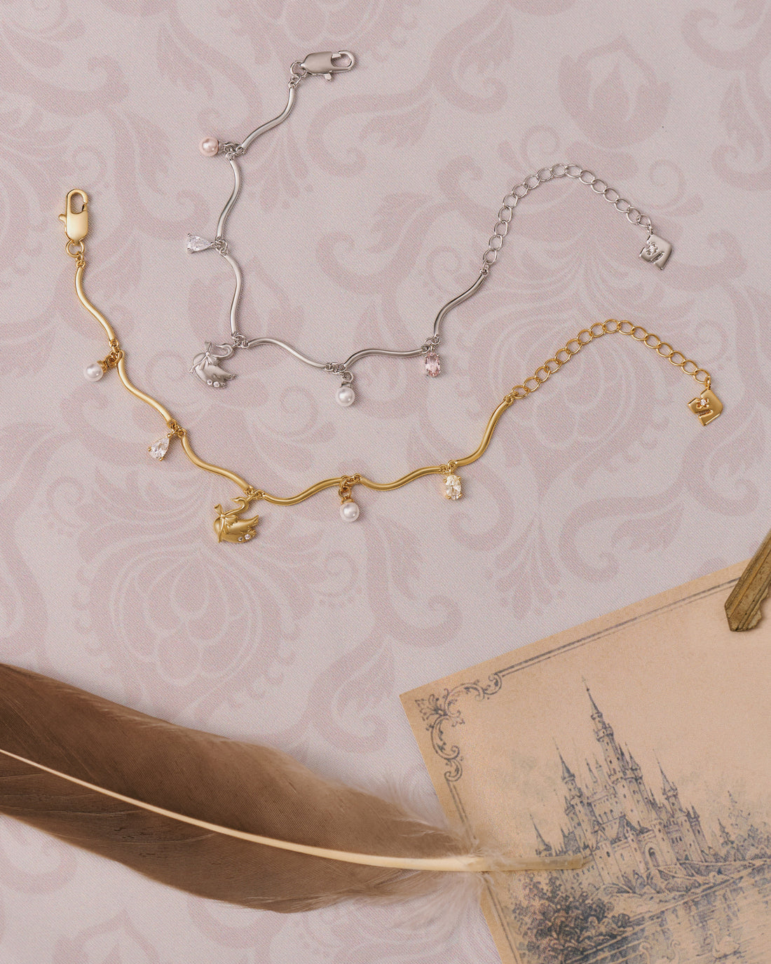 YVIS Shore Brass Bracelet - Swanlake Collection