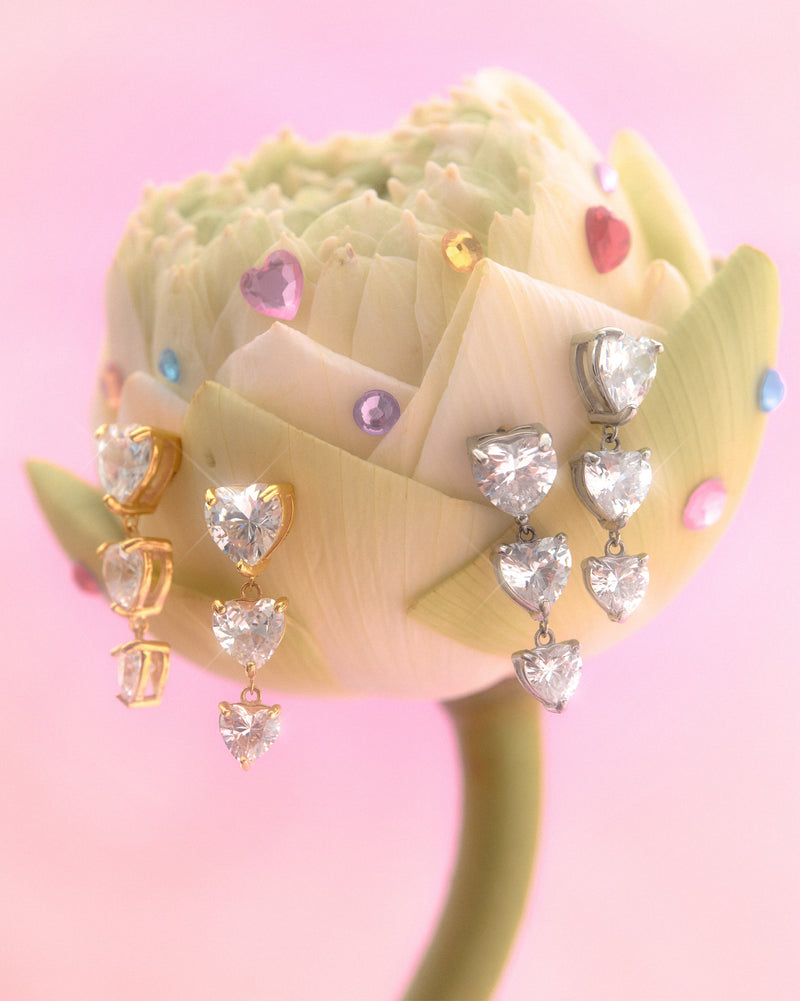 YVIS Sweetdrop Stainless Drop Earrings - Luminous Love Collection