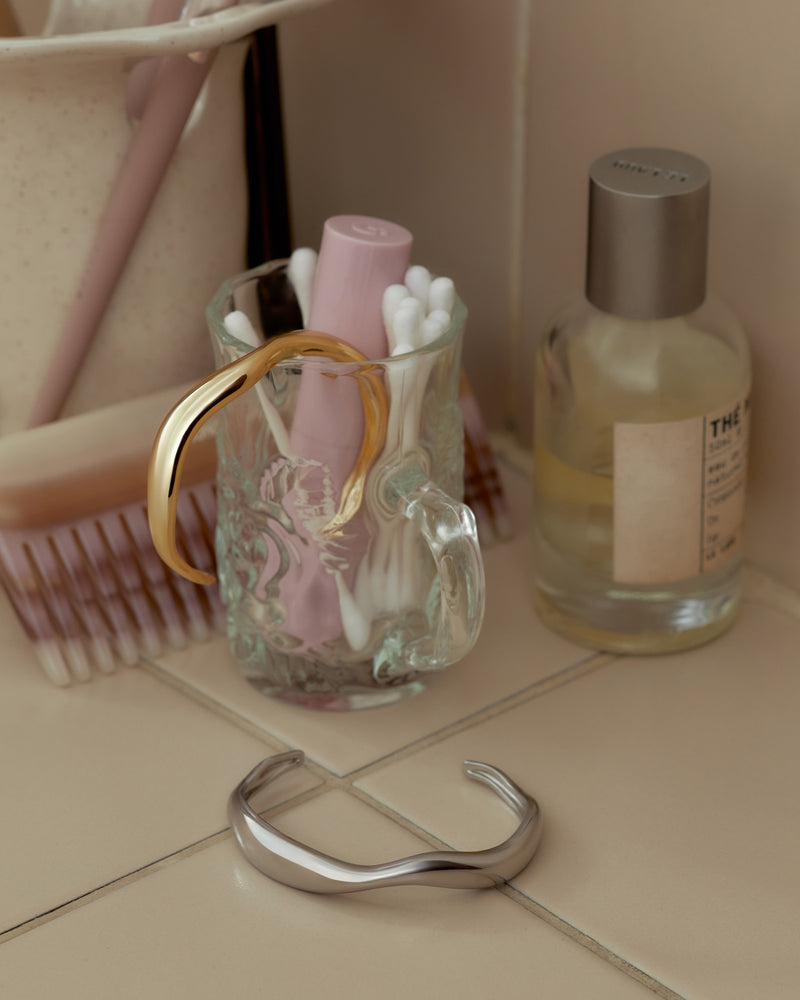 YVIS Liquid Bangle Brass Bracelet - FUNDAMENTAL Mitr X YVIS