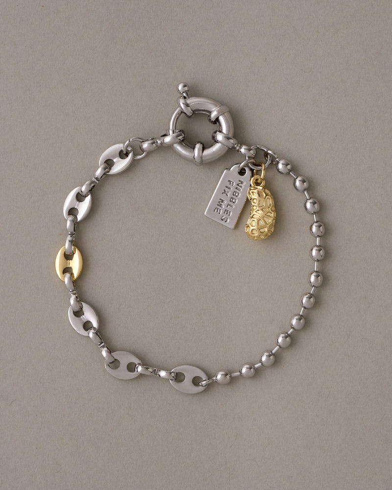 YVIS Nibbles Brass Bracelet - YVIS x PAT CHAYANIT Emotional Support Centre