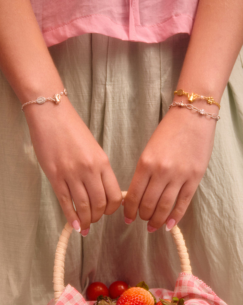YVIS Cottage Core Brass Bracelet - Harvest Collection hover