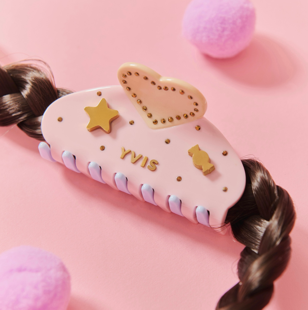 YVIS Two Tone Acetate Claw Clip - YVIS X HAPPY SUNDAY