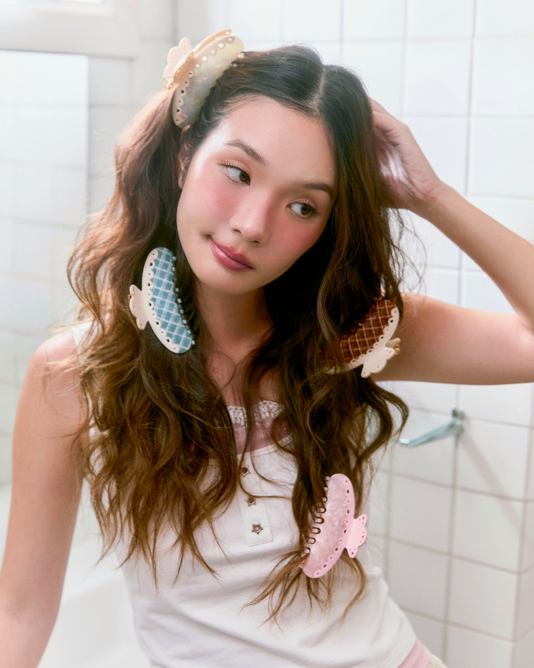 YVIS Lacy Claw Clip - Bad Hair Day Collection