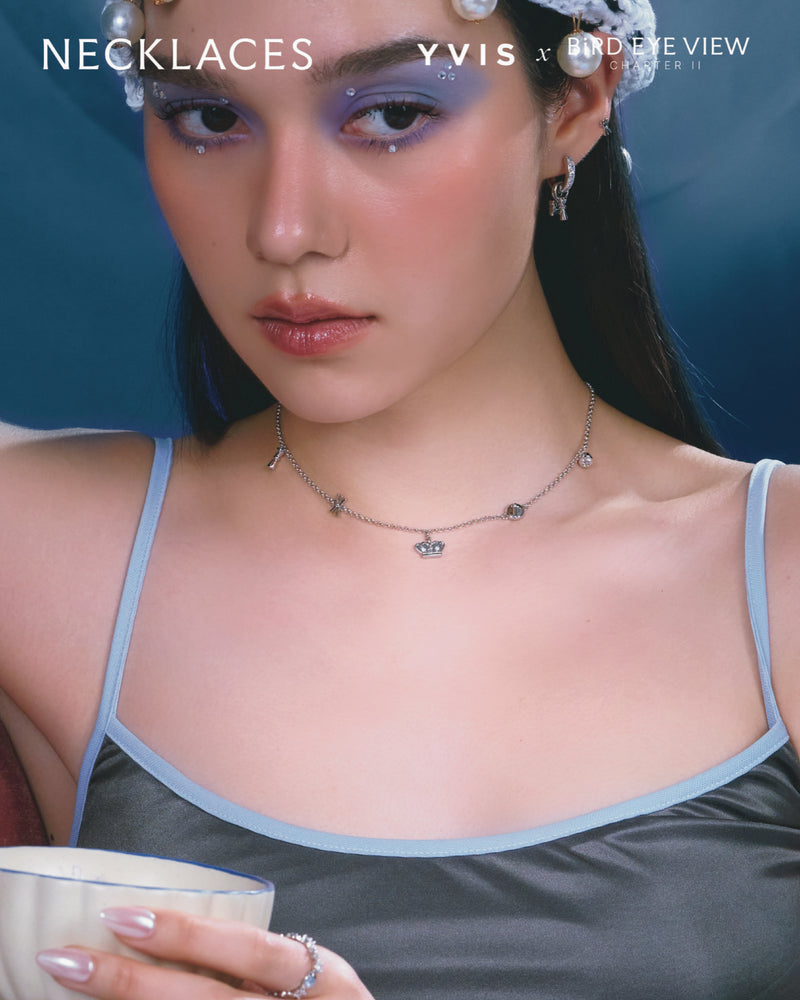 YVIS Bird Eye View Brass Necklace - YVIS x BIRD EYE VIEW hover