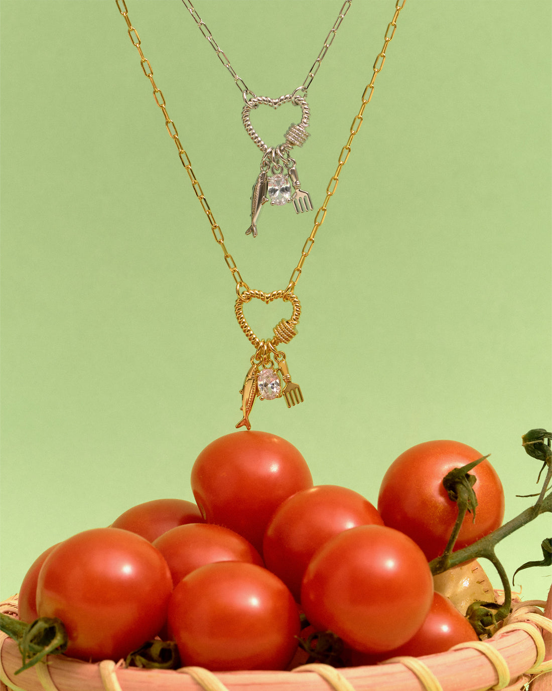 YVIS Harvest Brass Necklace - Harvest Collection