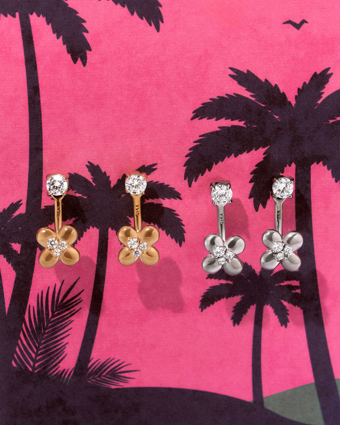YVIS Primrose Stainless Stud Earrings - Waterproof Collection