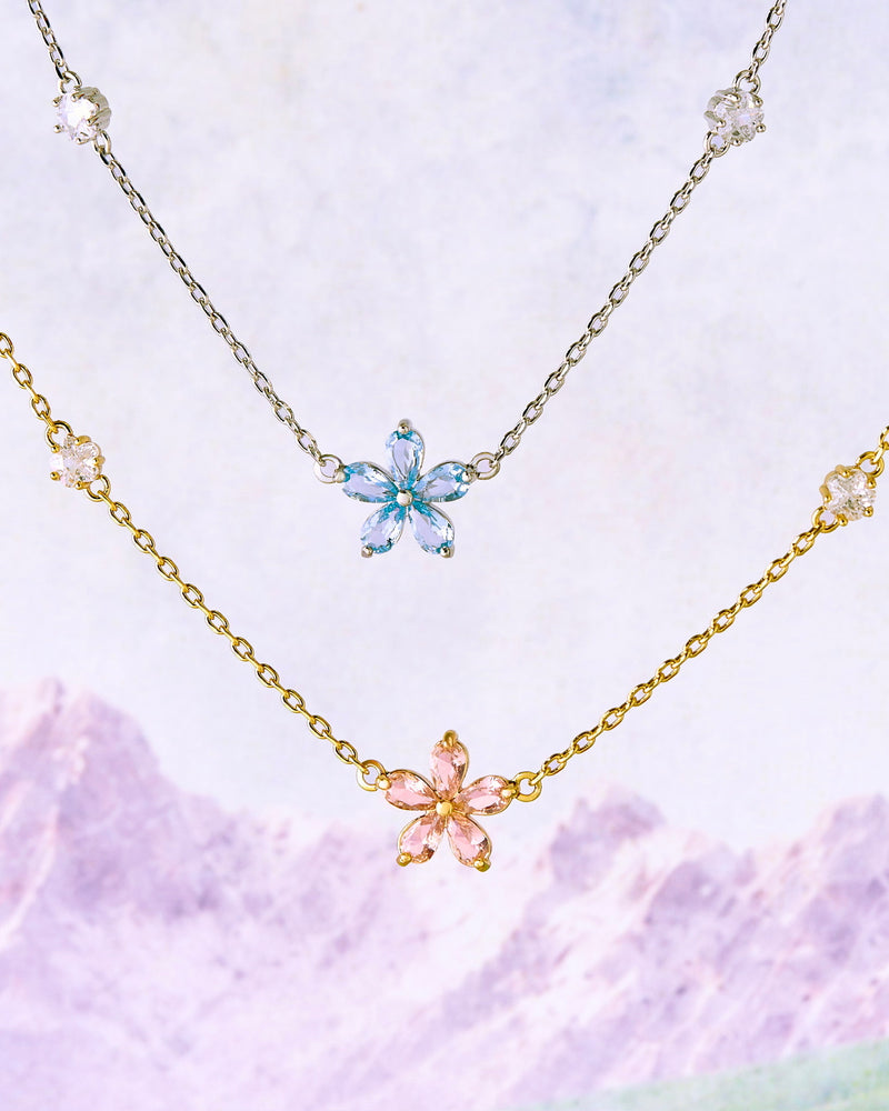 YVIS Camia Brass Necklace - Posy Collection