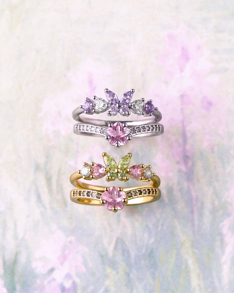 YVIS Pollen Brass Ring Set - Posy Collection