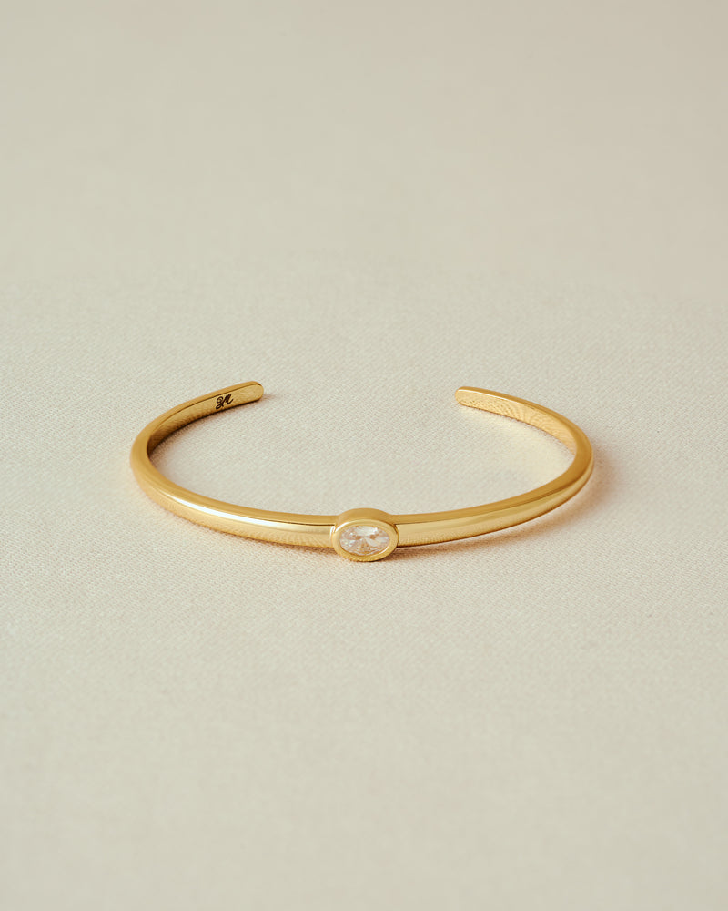 YVIS Arch Bangle Brass Bracelet - FUNDAMENTAL Mitr X YVIS