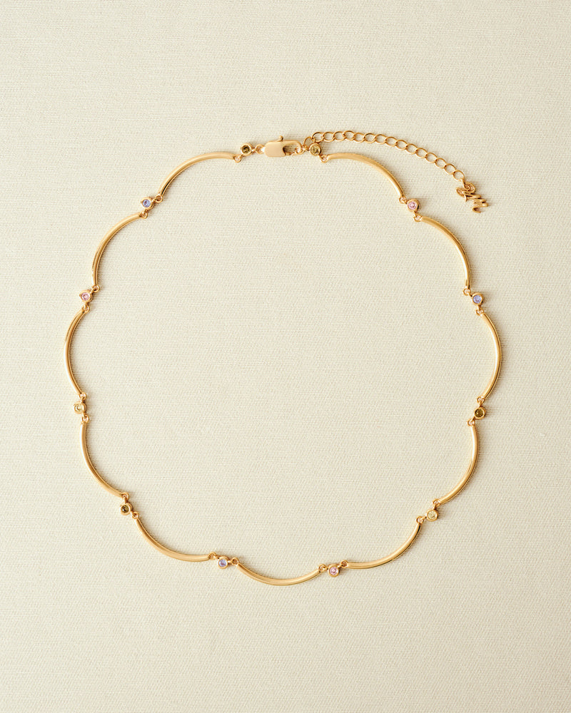YVIS Cornice Brass Necklace - FUNDAMENTAL Mitr X YVIS