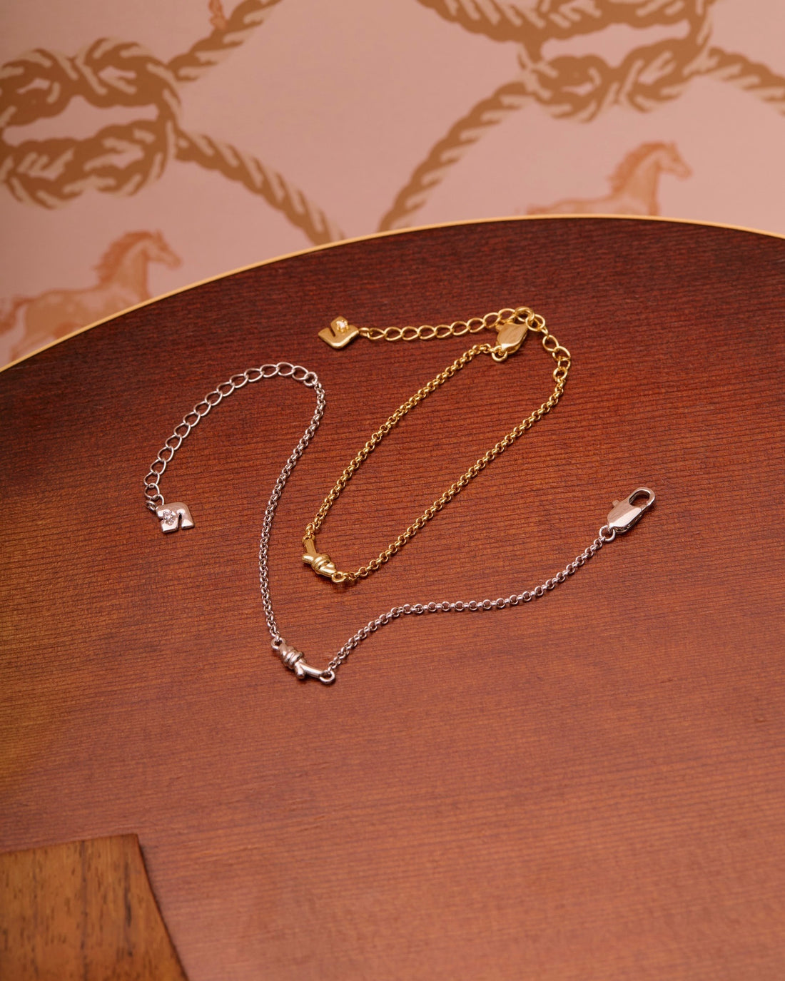 YVIS Rope Charm Brass Bracelet - Howdy Collection