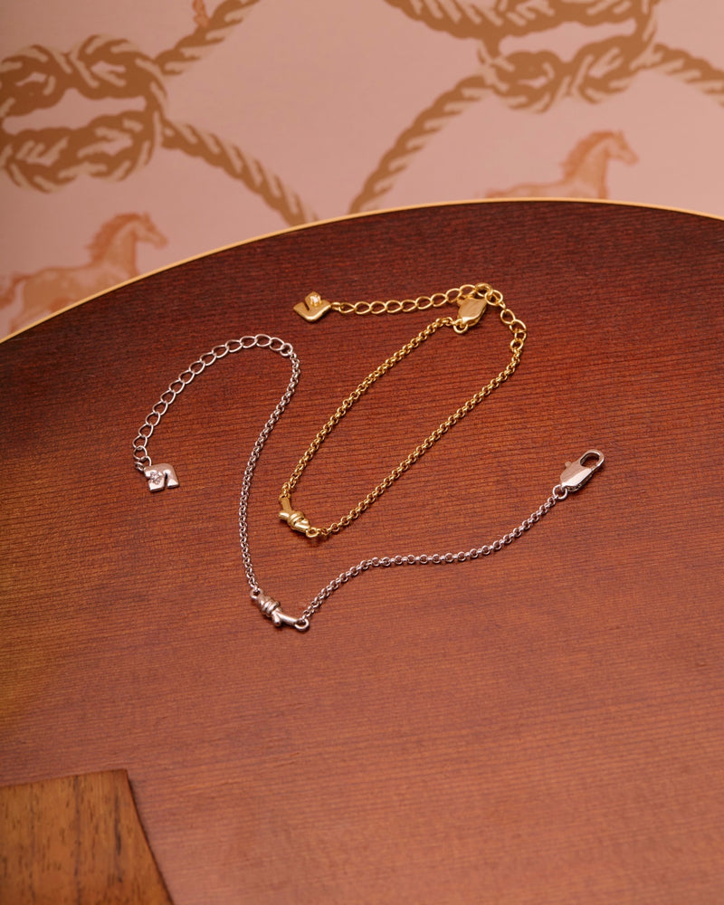 YVIS Rope Charm Brass Bracelet - Howdy Collection