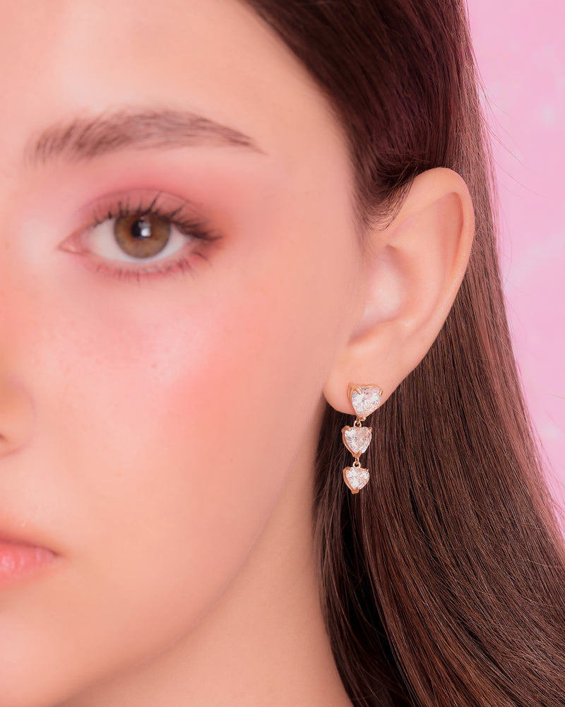 YVIS Sweetdrop Stainless Drop Earrings - Luminous Love Collection hover