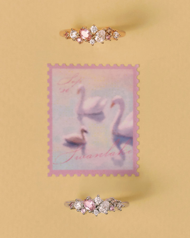 YVIS Crown Brass Ring - Swanlake Collection
