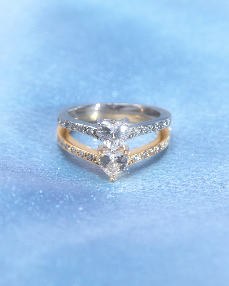 YVIS Devotion Stainless Ring - Luminous Love Collection