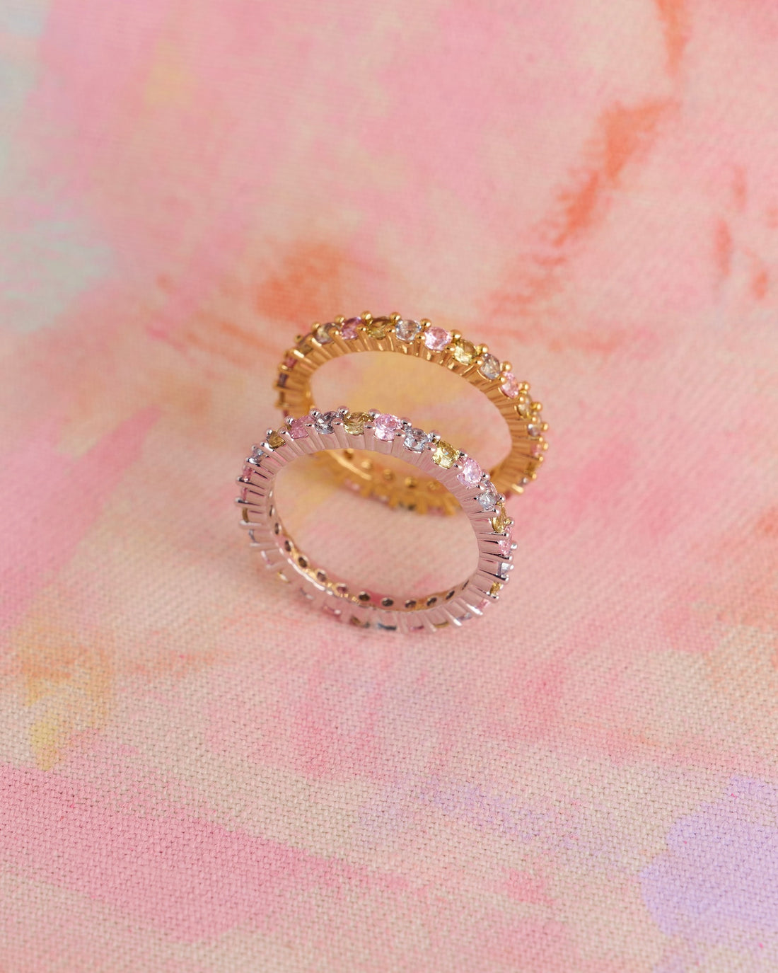 YVIS Gradient Brass Ring - Palette Collection