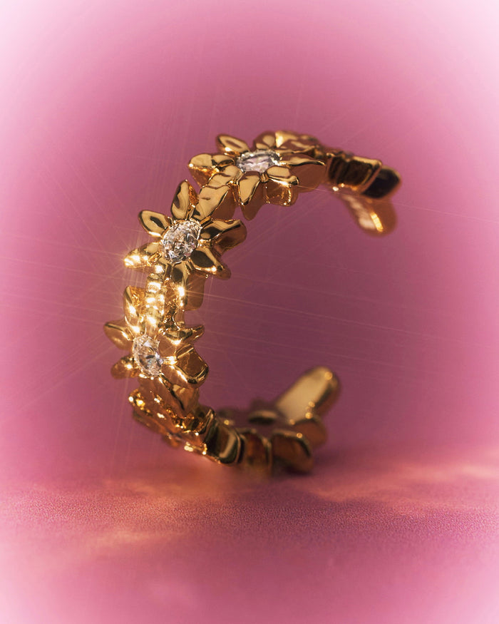 YVIS Final Touch Brass Ear Cuff - YVIS X Bunny Pretty Demand