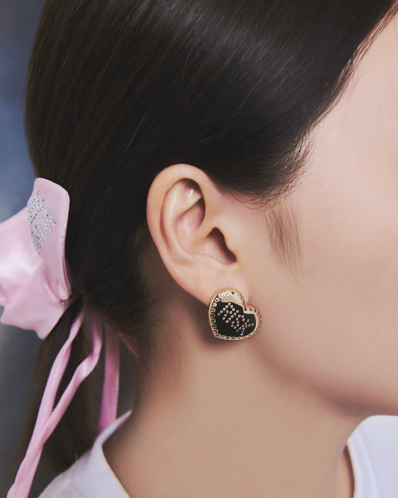 YVIS Jet Set Dream Stud Brass Earring - YVIS X Bunny Pretty Demand hover
