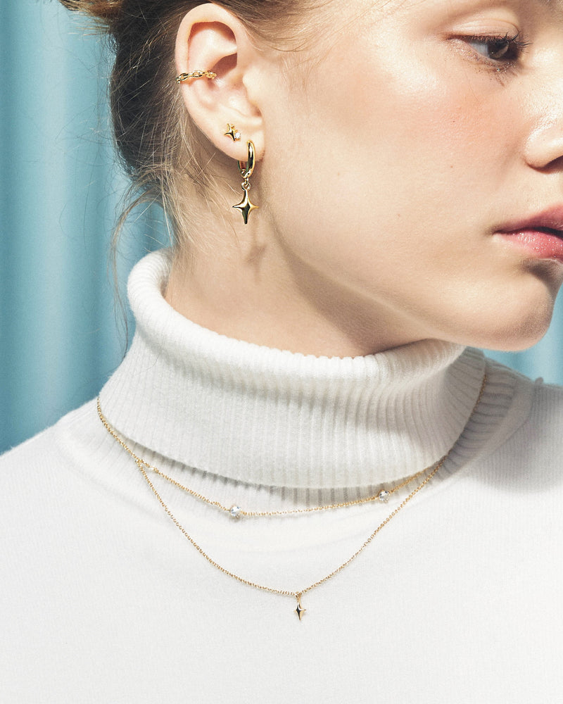Starlight Hoop Earring
