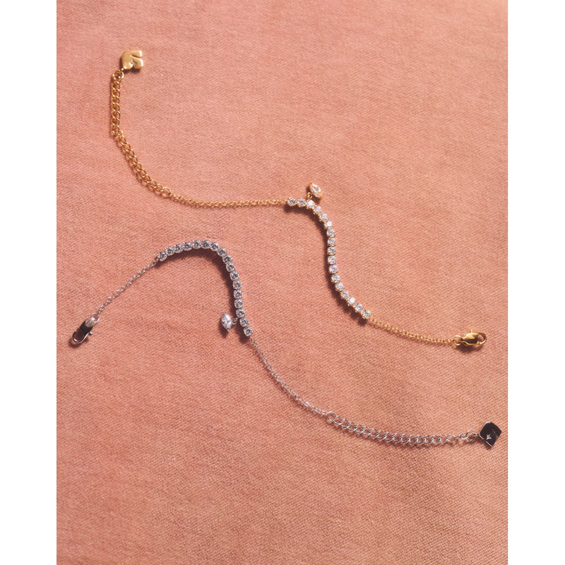 YVIS Marquise Eye Stainless Steel Bracelet - YVIS X FABRIQUE hover