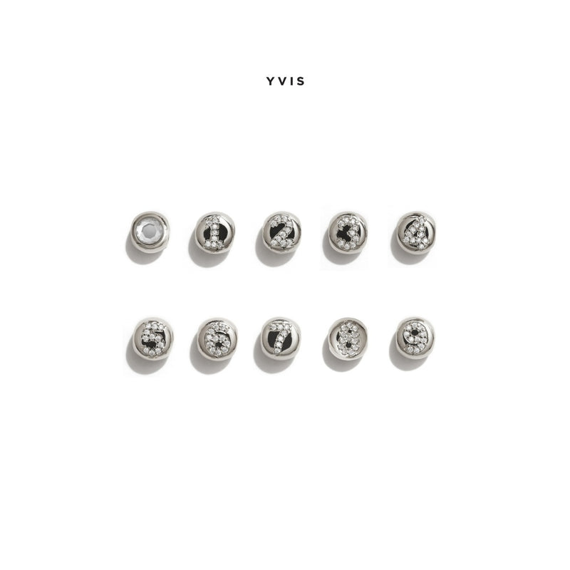 Lucky Number Charm (Silver)