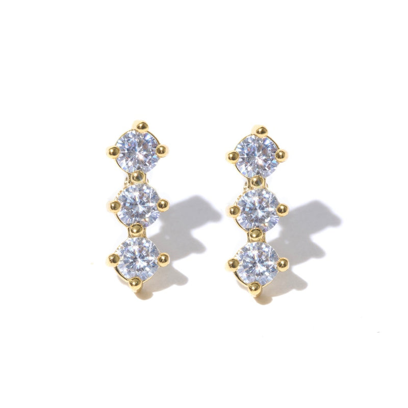 Triple Drop Line Stud